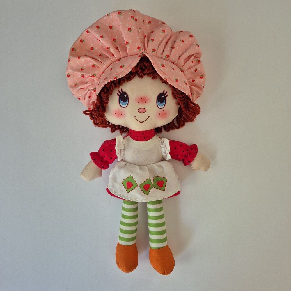 Basic Fun Strawberry Shortcake Retro Inspired Cloth Rag Doll 14 IN 2021